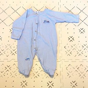 Kissy kissy footie 0-3 Mos